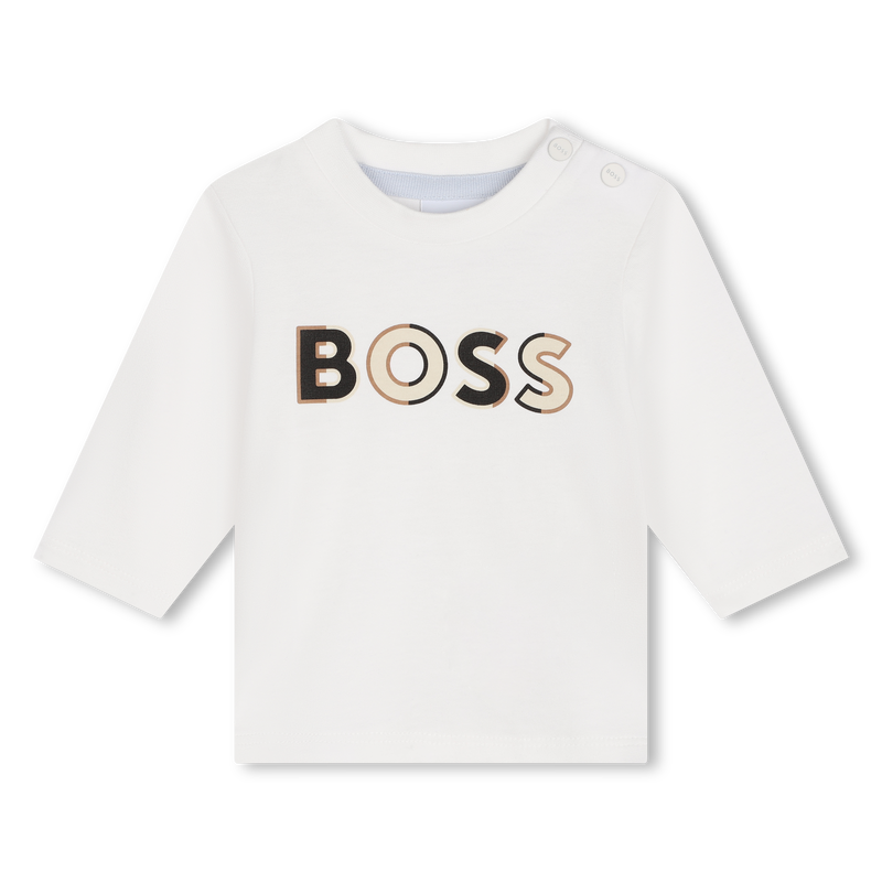 Front Logo Long-Sleeve BOSS 
                    BOY
