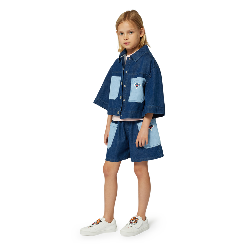 Leather Velcro sneakers KENZO KIDS 
                    UNISEX