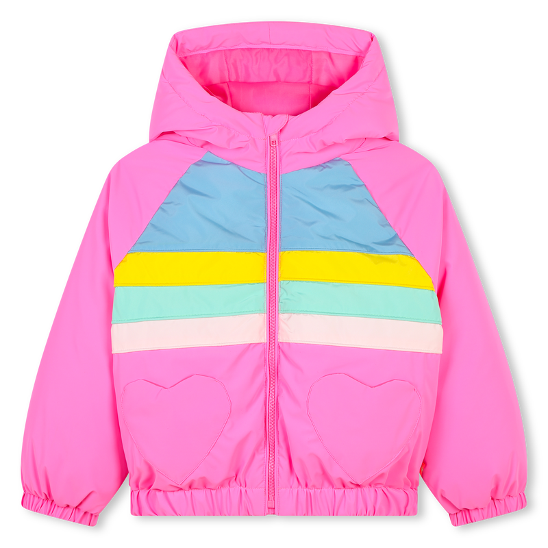 Multicolored Puffer Jacket BILLIEBLUSH 
                    GIRL
