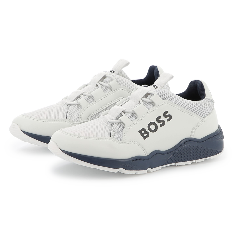 Lace-up elasticated sneakers BOSS 
                    BOY