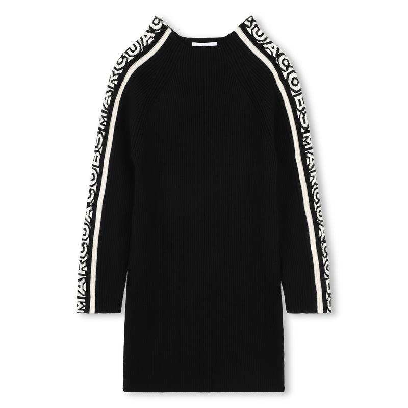 Cotton & Wool Sweater Dress THE MARC JACOBS 
                    GIRL