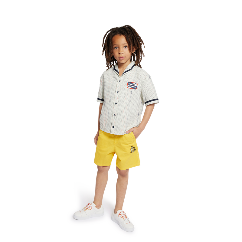 Cotton Bermuda shorts KENZO KIDS 
                    BOY
