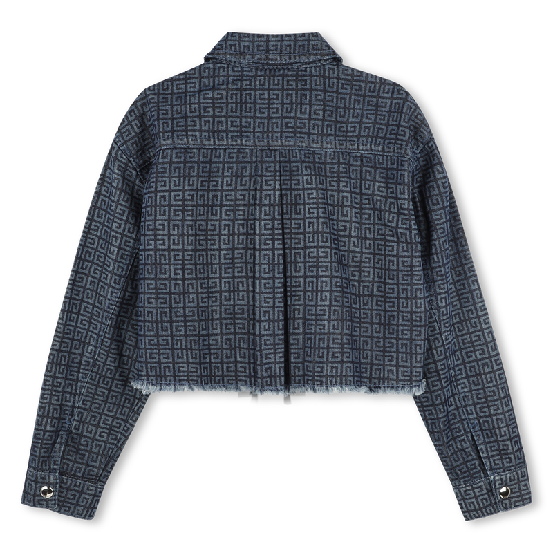 Snap fastener jean jacket GIVENCHY 
                    GIRL