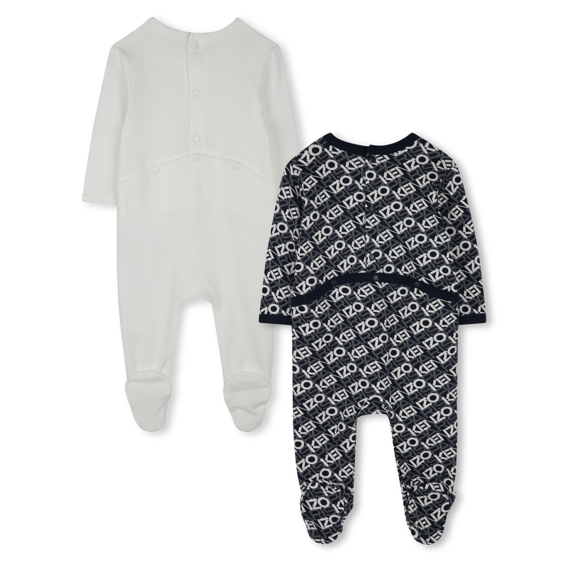 Two-pack of cotton pajamas KENZO KIDS 
                    UNISEX