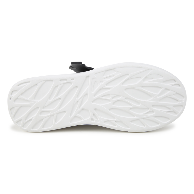 Leather Lace-Up Sneakers KARL LAGERFELD KIDS 
                    BOY