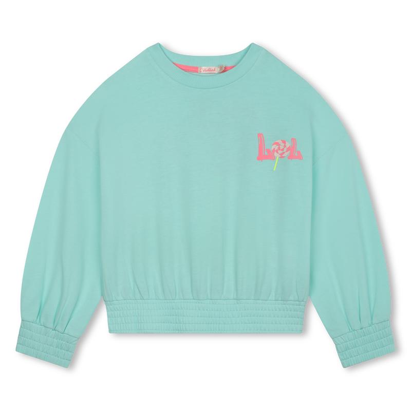 Lightweight printed sweatshirt BILLIEBLUSH 
                    GIRL