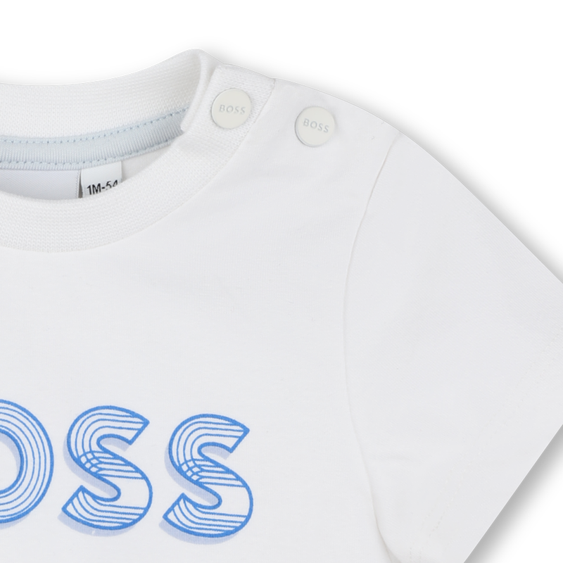 T-shirt with logo print BOSS 
                    BOY