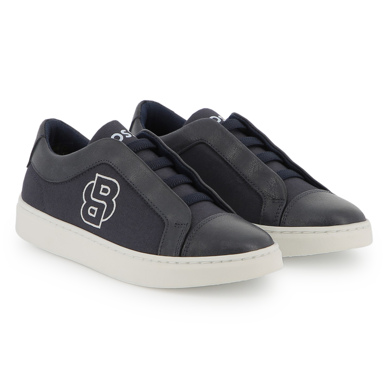 Elasticated lace-up sneakers BOSS 
                    BOY