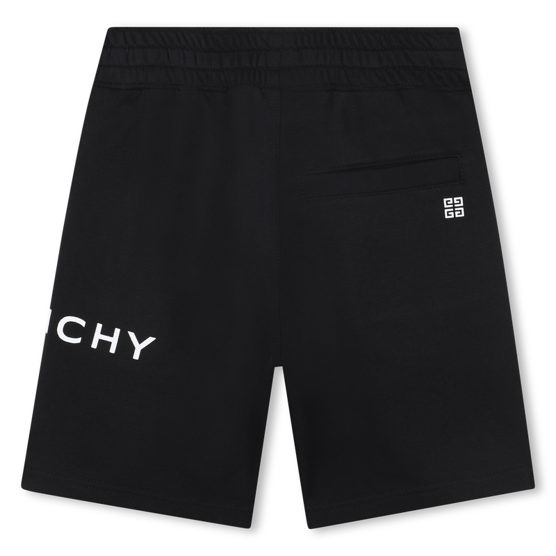 Fleece shorts with print GIVENCHY 
                    BOY