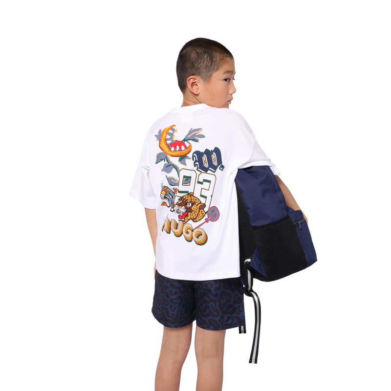 Fabric Backpack HUGO 
                    BOY
