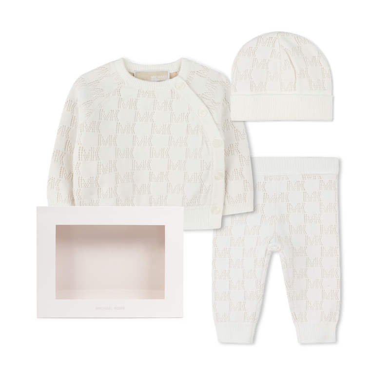 Three-piece cotton set MICHAEL KORS 
                    UNISEX