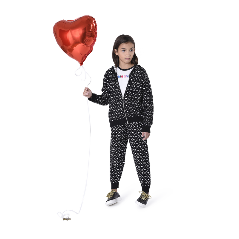 Hooded zipped sweatshirt SONIA RYKIEL 
                    GIRL