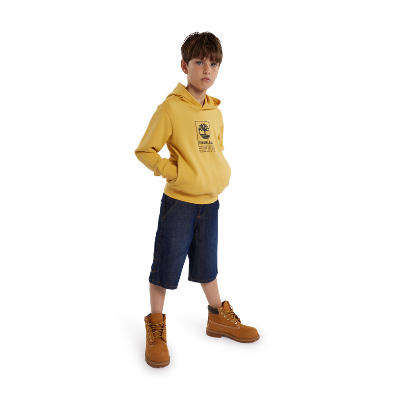 Hooded Fleece Sweatshirt TIMBERLAND 
                    BOY