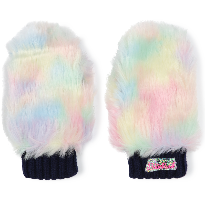 Fluffy Polar Fleece Mittens BILLIEBLUSH 
                    GIRL