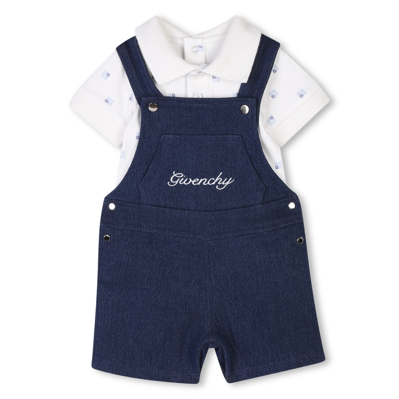Overalls and bodysuit set GIVENCHY 
                    UNISEX