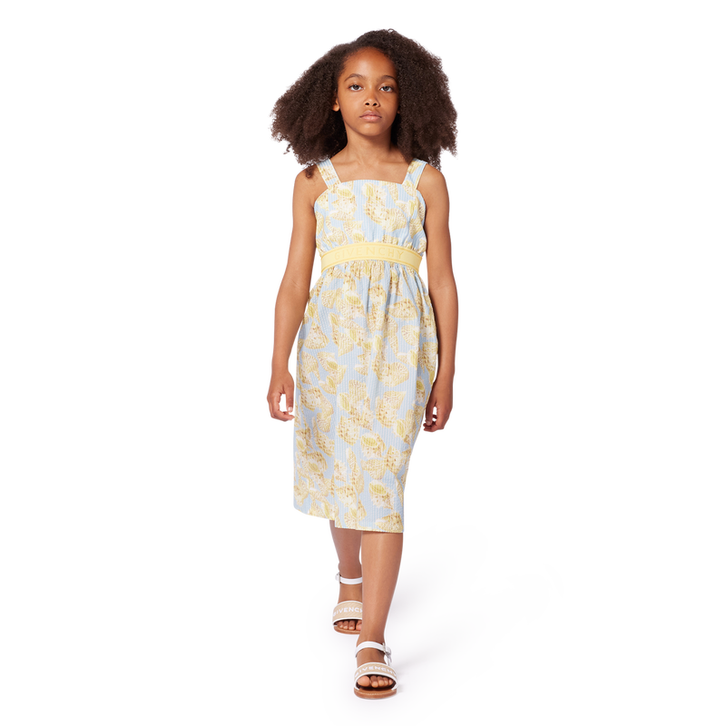 Dress with printed straps GIVENCHY 
                    GIRL