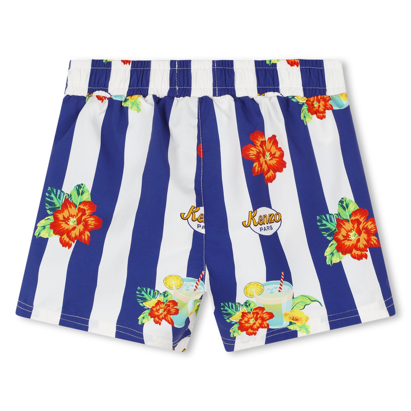 Stripy swimming shorts KENZO KIDS 
                    BOY