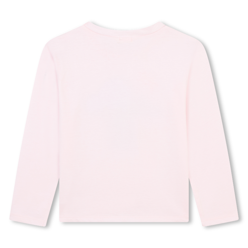 Long-Sleeved Cotton T-Shirt BILLIEBLUSH 
                    GIRL