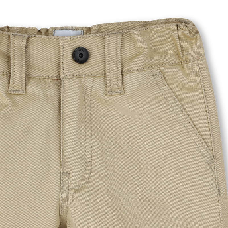 Plain cotton shorts BOSS 
                    BOY