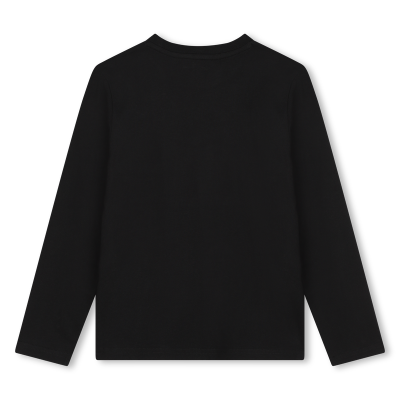 Long-Sleeved Cotton T-Shirt DKNY 
                    BOY
