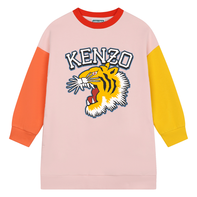 Long-sleeved dress KENZO KIDS 
                    GIRL
