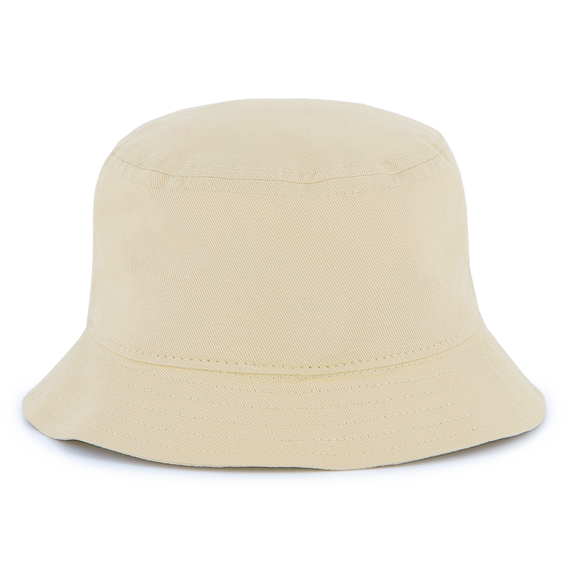 Embroidered cotton bucket hat BOSS 
                    BOY