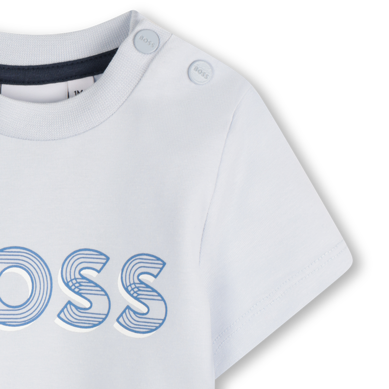 T-shirt with logo print BOSS 
                    BOY