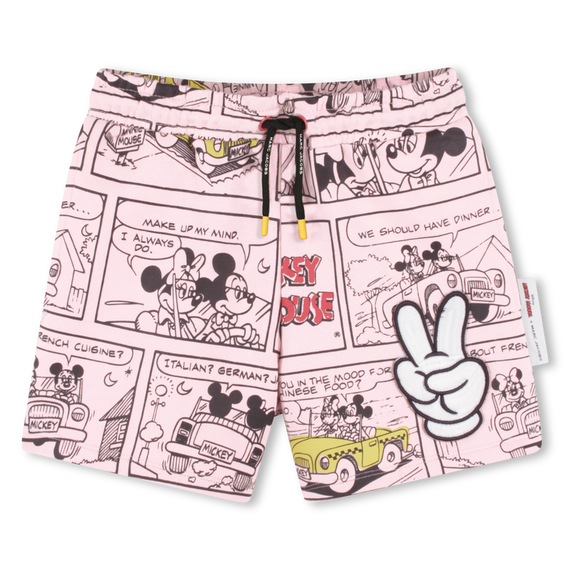 Cotton fleece shorts THE MARC JACOBS 
                    GIRL