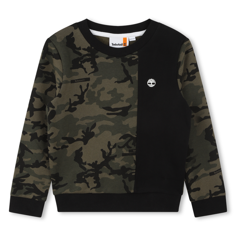 Camouflage sweatshirt TIMBERLAND 
                    BOY