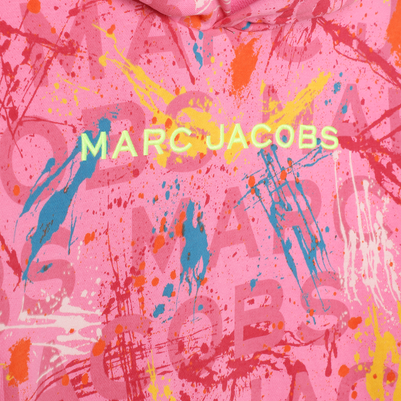 Hooded fleece dress THE MARC JACOBS 
                    GIRL