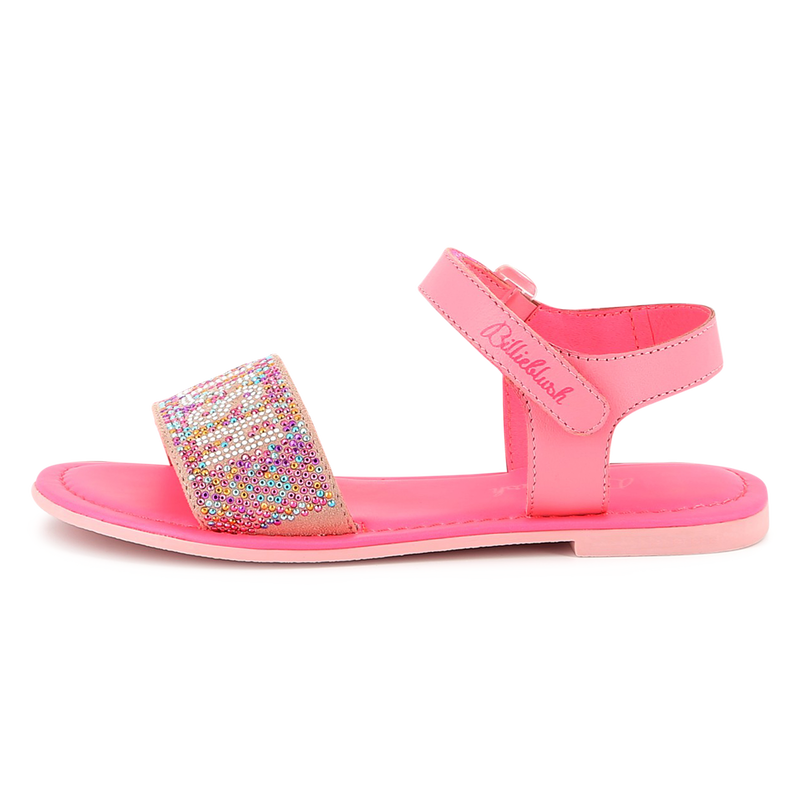 Leather Velcro sandals BILLIEBLUSH 
                    GIRL