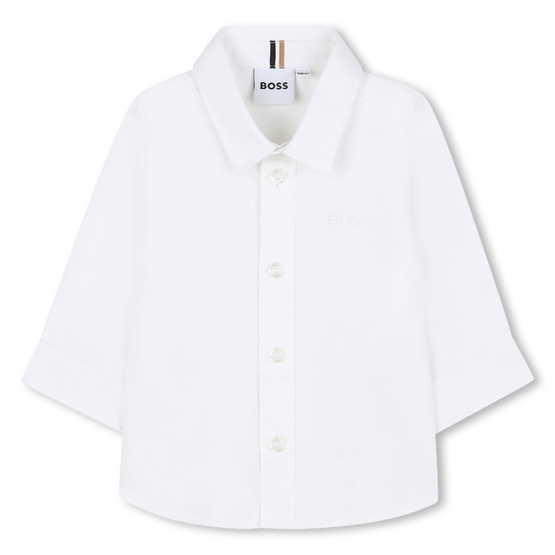 Long-sleeved cotton shirt BOSS 
                    BOY
