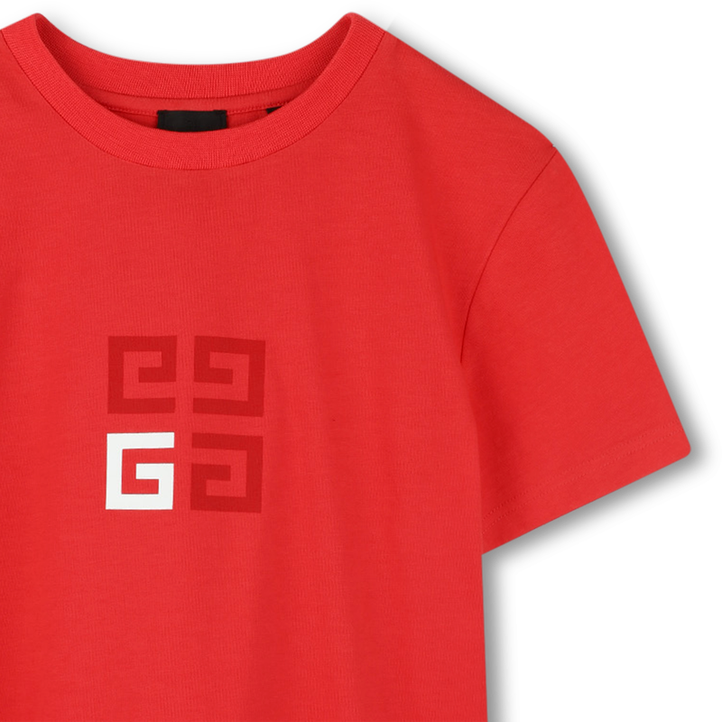Short-sleeved cotton T-shirt GIVENCHY 
                    BOY