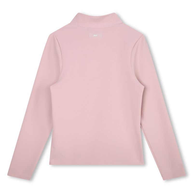 High-neck logo long-sleeve DKNY 
                    GIRL