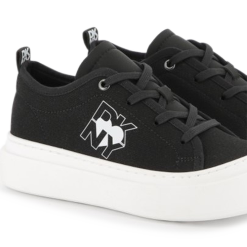 Lace-up canvas sneakers DKNY 
                    GIRL
