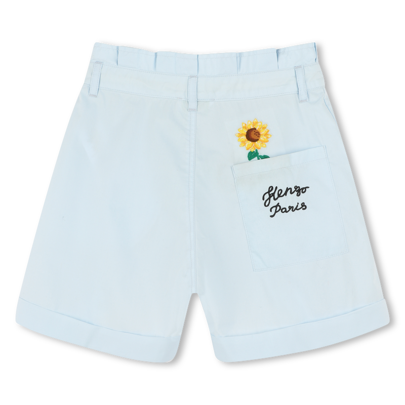 Elasticated-waist shorts KENZO KIDS 
                    GIRL