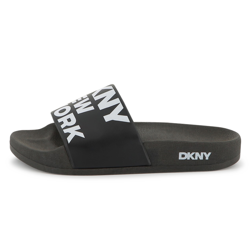 Printed slides DKNY 
                    UNISEX