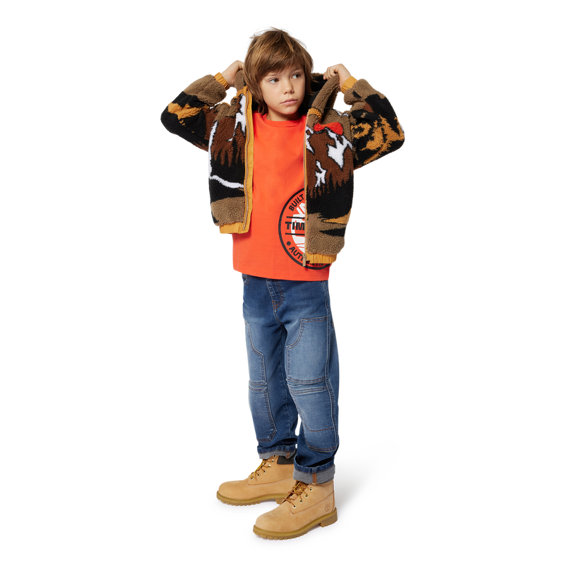 Logo Print T-Shirt TIMBERLAND 
                    BOY