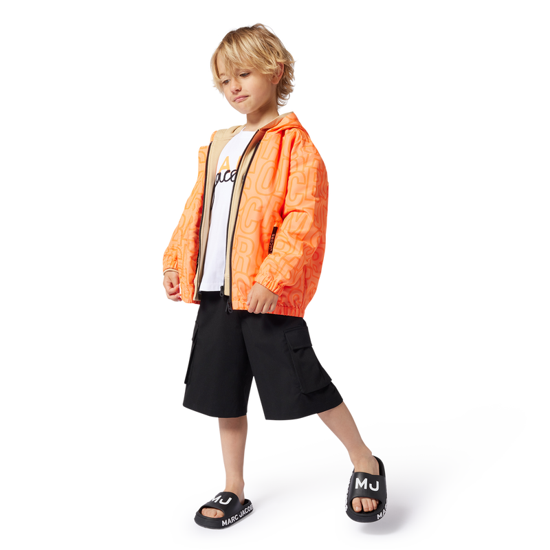 Hooded windbreaker THE MARC JACOBS 
                    BOY