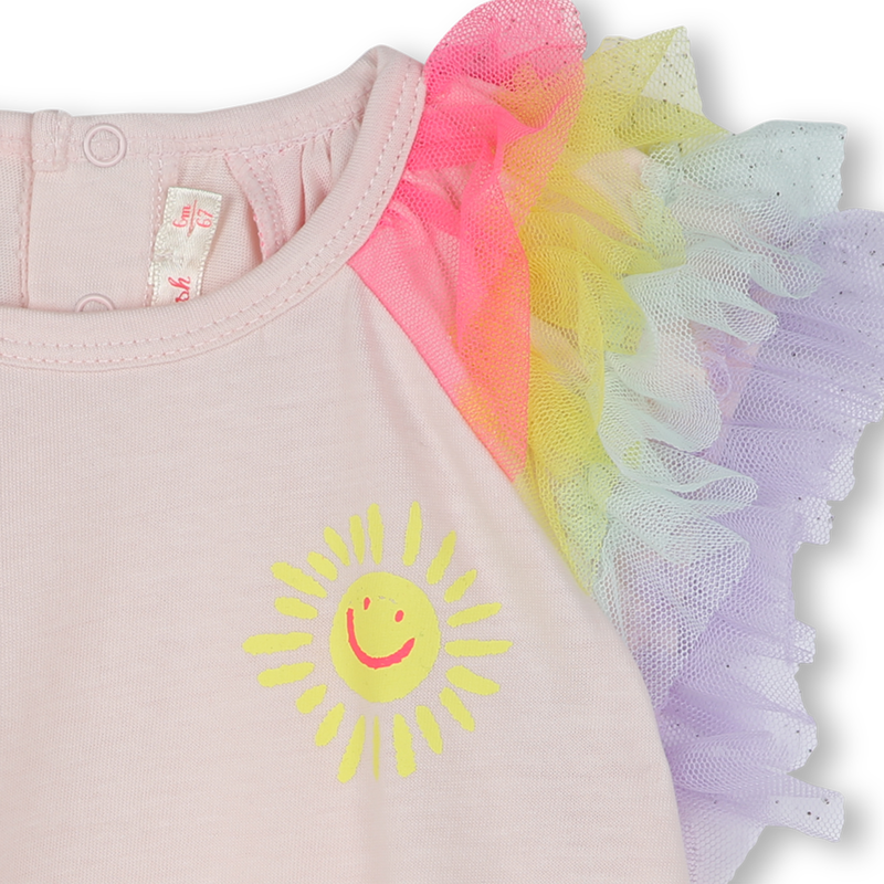 Short-sleeved cotton T-shirt BILLIEBLUSH 
                    GIRL