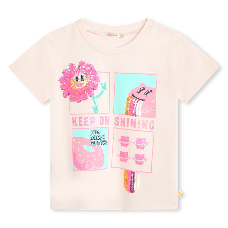 Sequin print t-shirt BILLIEBLUSH 
                    GIRL