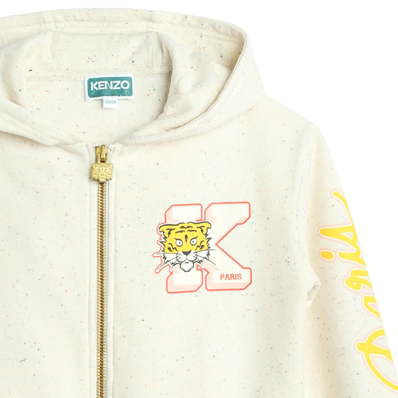 Zip-up sweatshirt KENZO KIDS 
                    GIRL