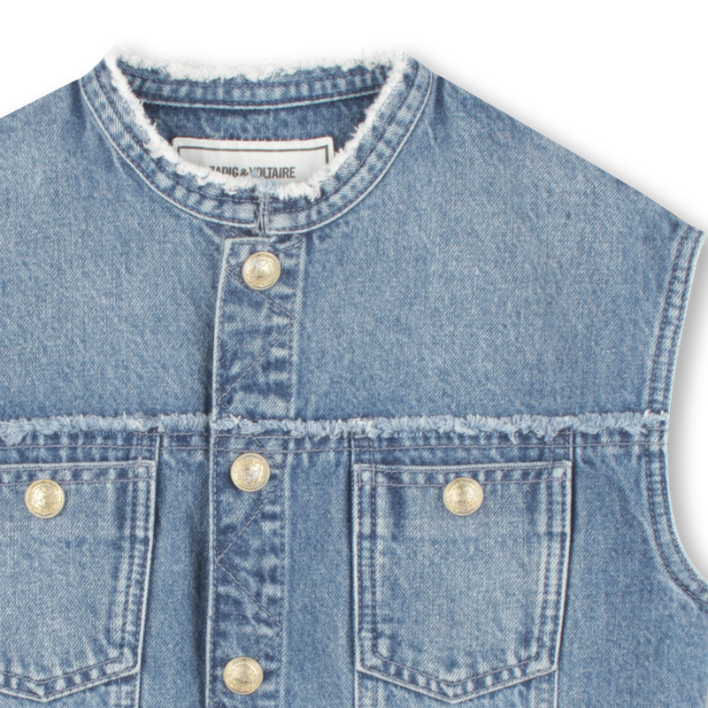 Denim vest ZADIG & VOLTAIRE 
                    GIRL