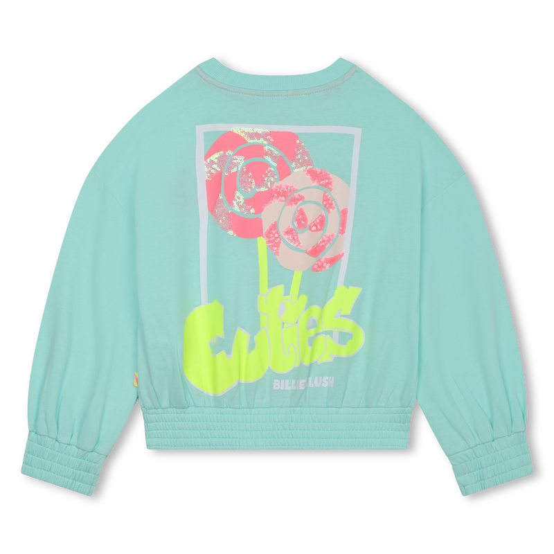 Lightweight printed sweatshirt BILLIEBLUSH 
                    GIRL
