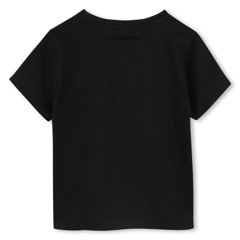 T-shirt with prints KARL LAGERFELD KIDS 
                    GIRL