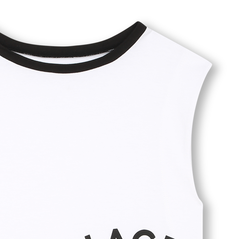 Printed Beach Dress KARL LAGERFELD KIDS 
                    GIRL