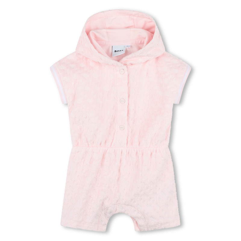 Hooded playsuit BOSS 
                    GIRL