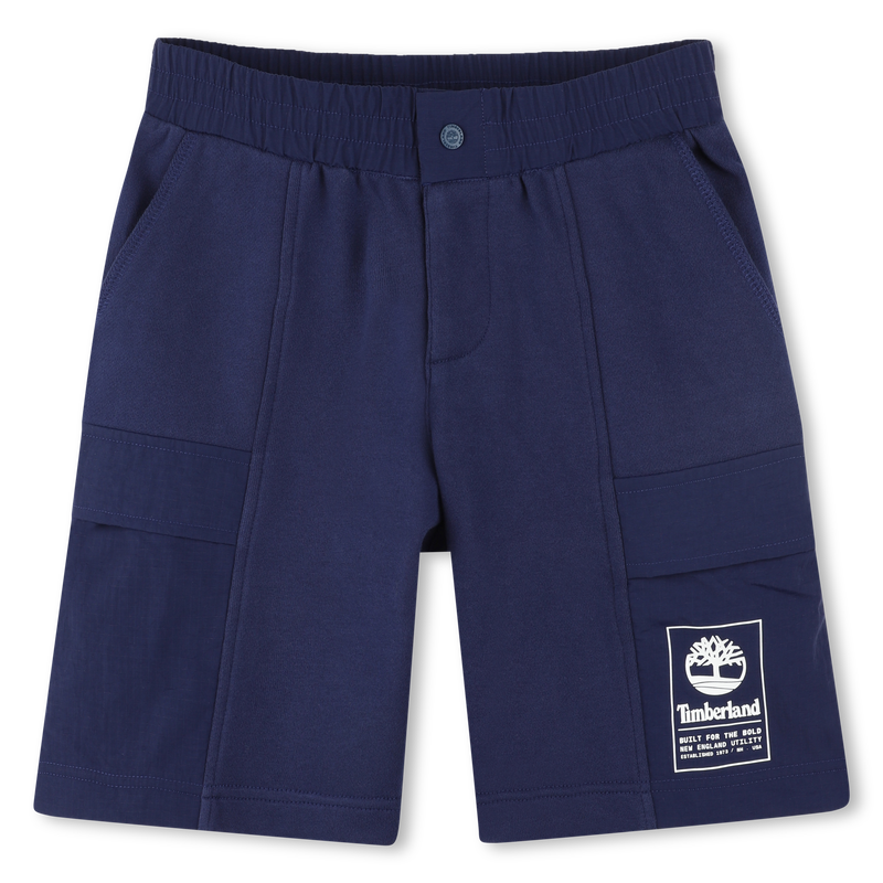 Zip-up fleece Bermuda shorts TIMBERLAND 
                    BOY