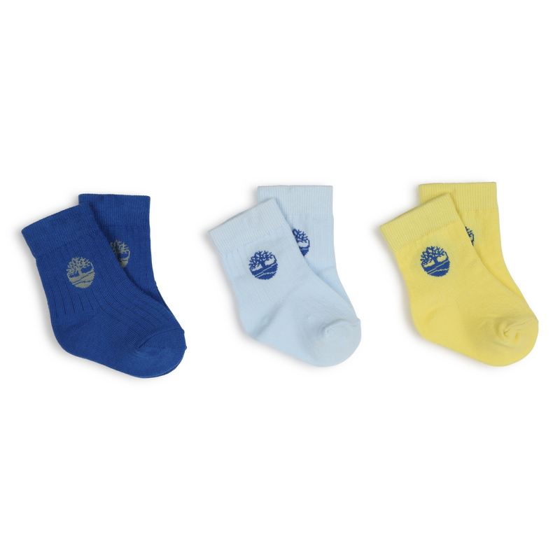 Three-pack of logo socks TIMBERLAND 
                    BOY