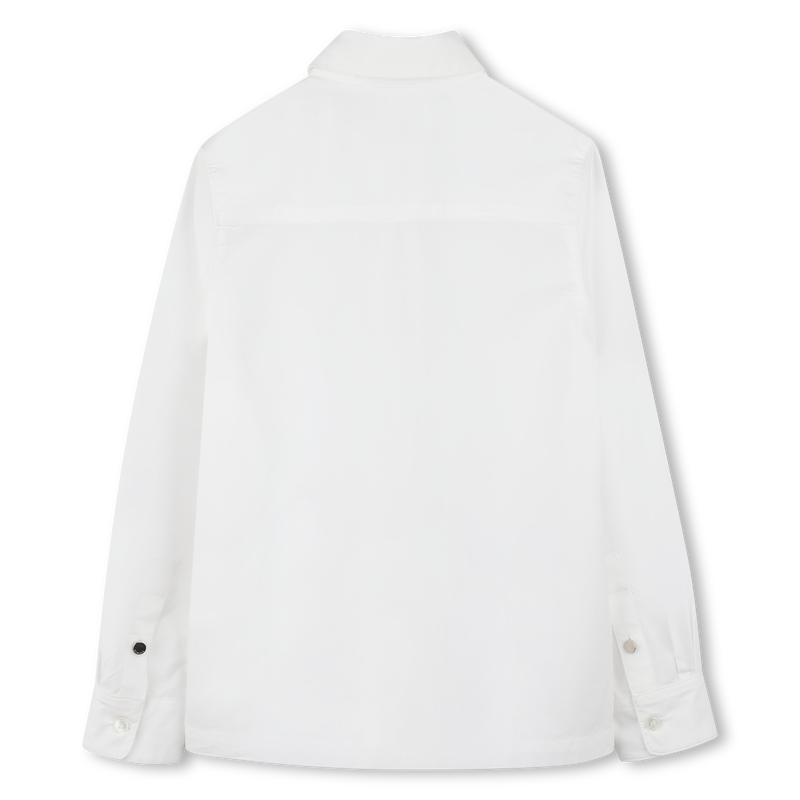 Block-color poplin shirt GIVENCHY 
                    BOY